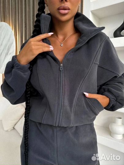 Флисовый костюм женский