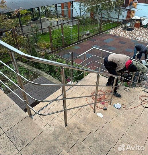 Перила из нержавейки