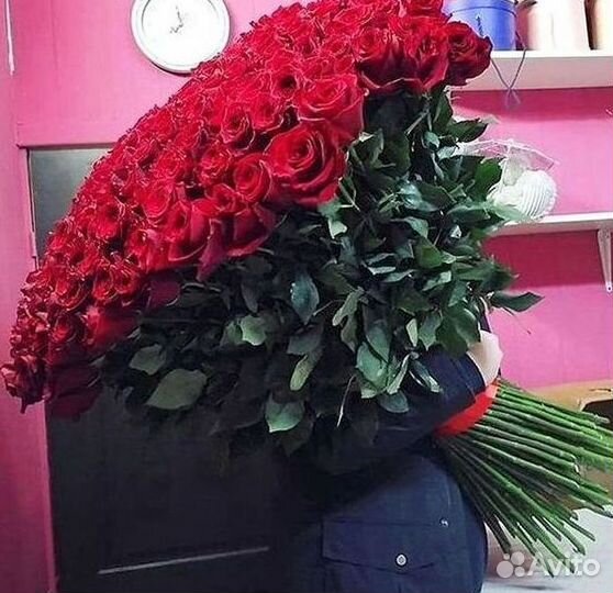 Высокие розы