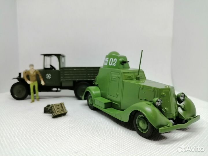 Модель ба-20 «Бронеавтомобиль» на базе «газ-М1»