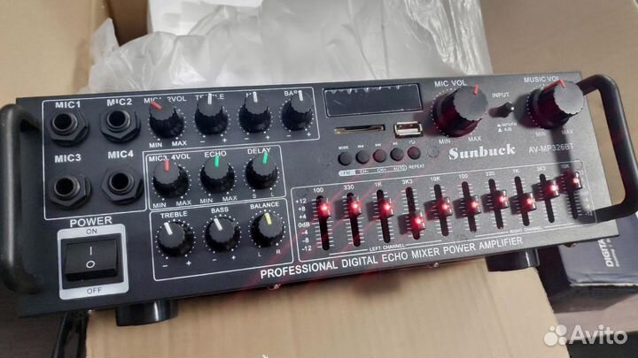 Микшер,усилитель,караоке,эквалайзер 