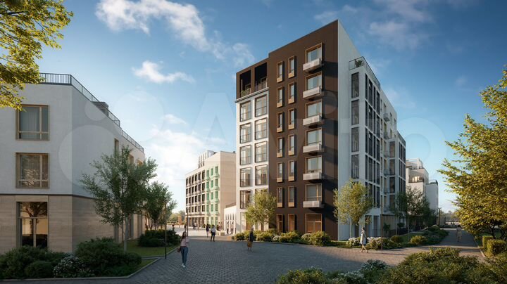 1-к. квартира, 41,6 м², 2/8 эт.