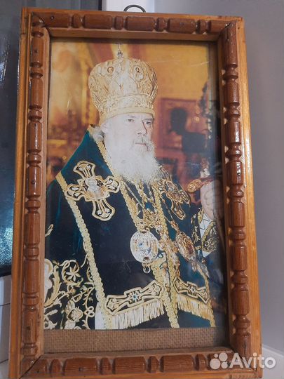 Фото в рамке Патриарх Алексий 2
