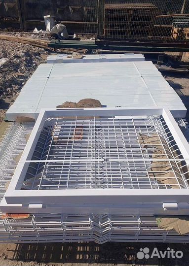 Сетка для забора 3d