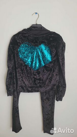 Костюм спортивный бархатный