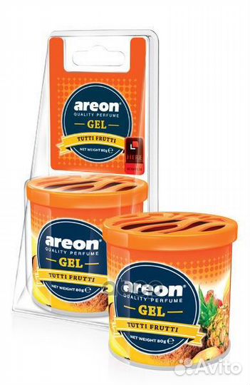 Ароматизатор на панель гелевый areon GEL CAN Tu