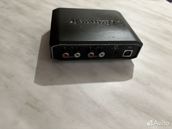 Внешняя звуковая карта с USB numark DJ iO