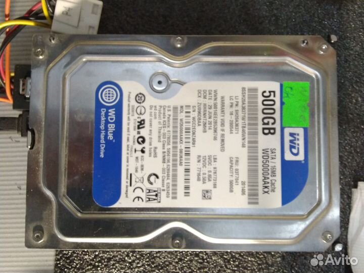 Жесткий диск WD 500гб 3,5