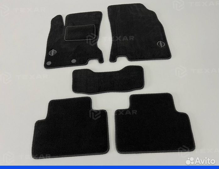 Коврики Nissan Qashqai J11 велюровые