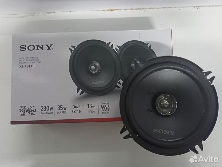 Коаксиальная ас sony