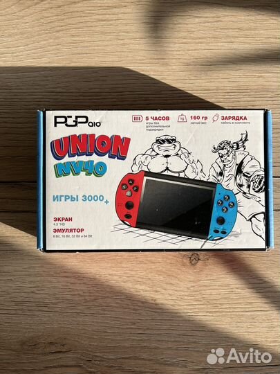 Игровая портативная приставка Union NV40
