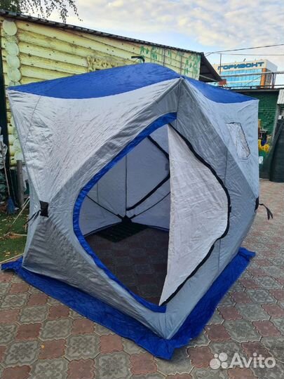 Палатка зимняя куб
