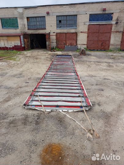 Крыша механизм с тентом на полуприцем