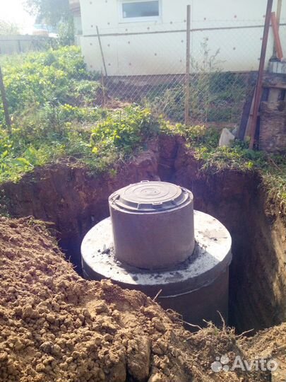 Выгребная яма канализация, водопровод под ключ, се
