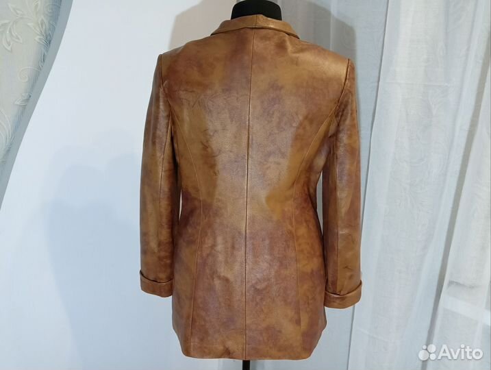 Куртка кожаная женская 46 48