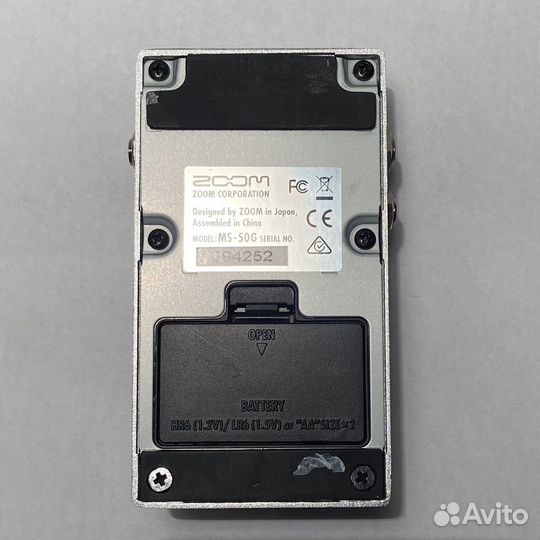 Гитарный процессор zoom MultiStomp