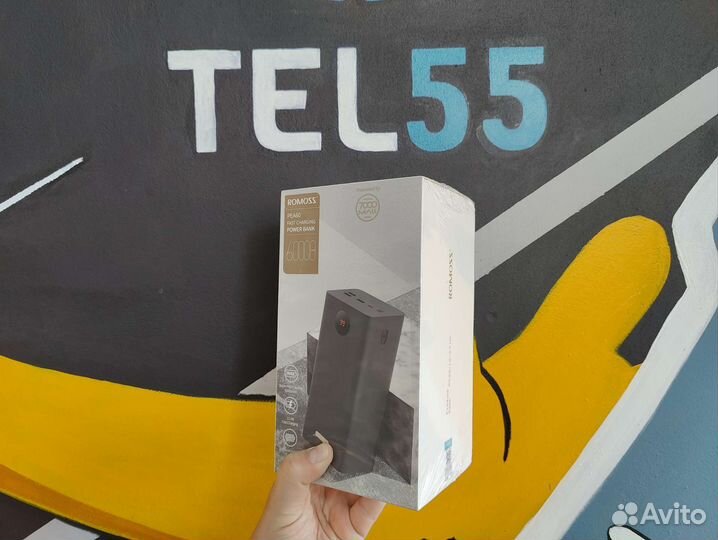 Powerbank 60000 mAh Romoss новый