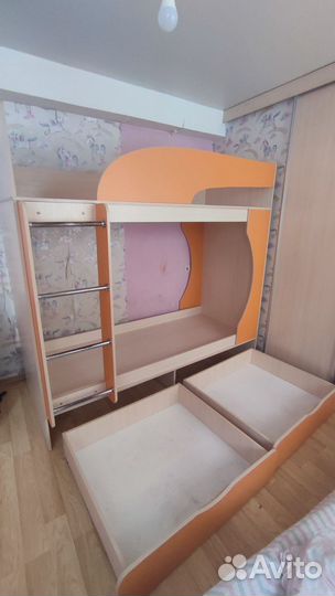 Двухъярусная кровать бу