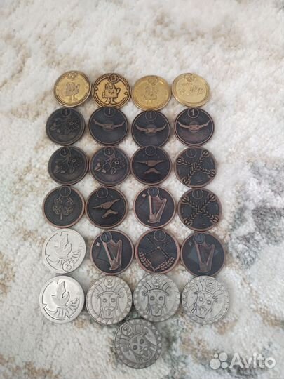 Монеты пятёрочка обмен