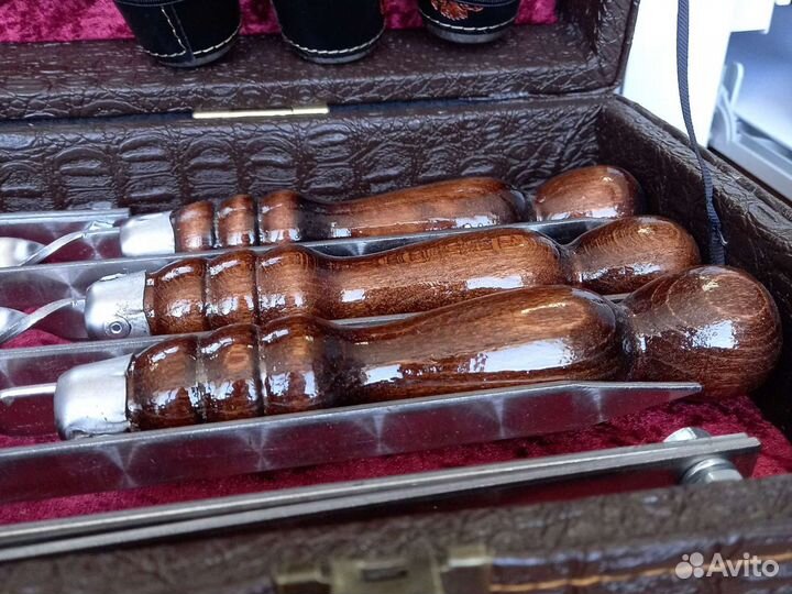 Подарочный шашлычный набор кизляр