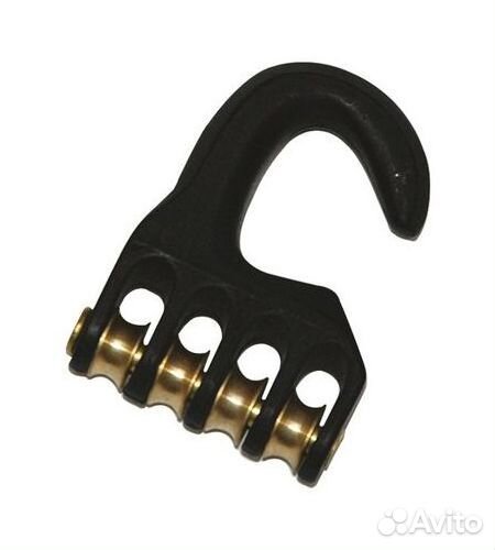Алюминиевый блок для паруса 4 ролика Pulley-hook A