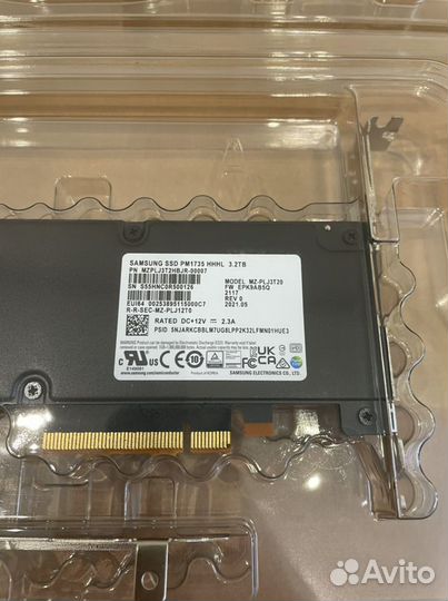 Ssd диск Samsung PM1735 3.2Tb PCIe 4.0