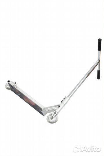 Самокат трюковой Комета Астра 545 d110мм серебро