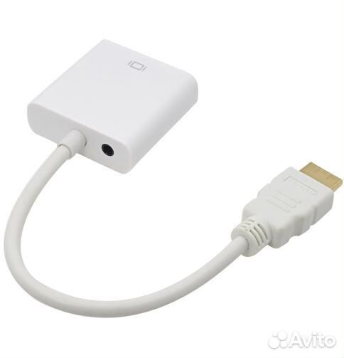 Новый hdmi - VGA адаптер 3cmjt (aux)