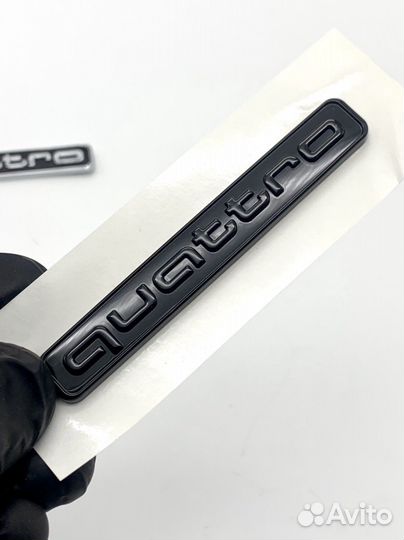 Quattro логотип 95/15мм