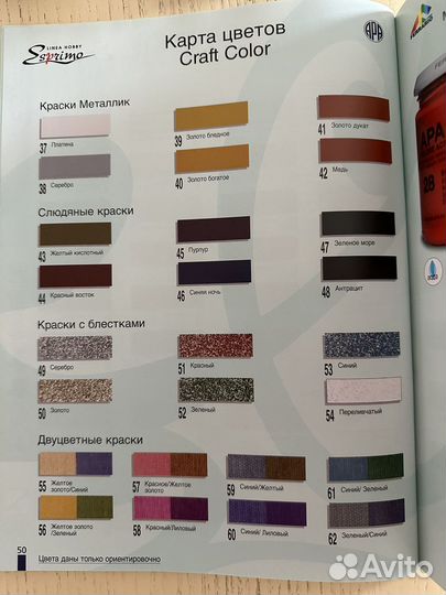 Краска ferrario для росписи новые и бу