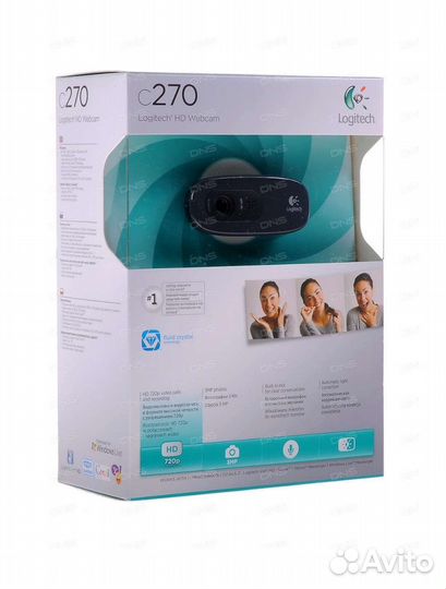 Веб камера Logitech c270