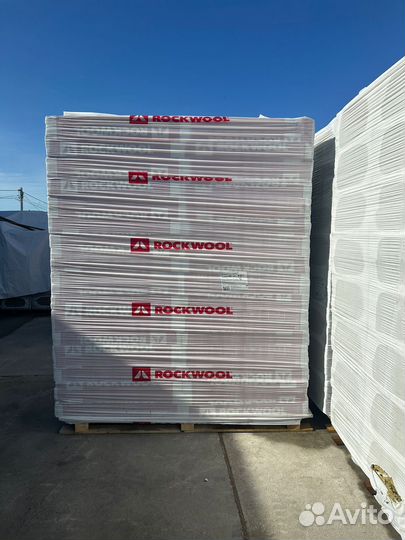 Каменная Вата фасадная Роквул Фасад Баттс 50 мм