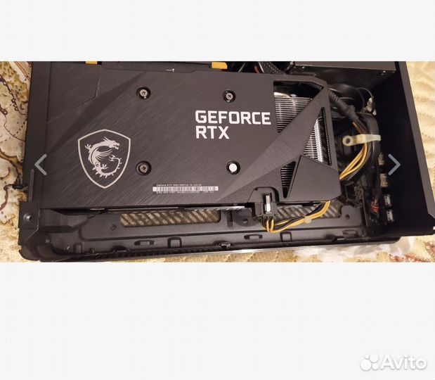 Видеокарта MSI nvidia GeForce RTX 3060 ventus 2X