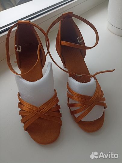 Туфли новые для танцев, 38, бальные, латина, 5 см