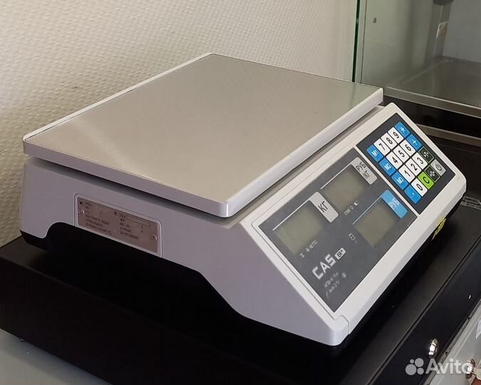 Весы CAS ER JR 15 CB Без стойки RS232 Com порт