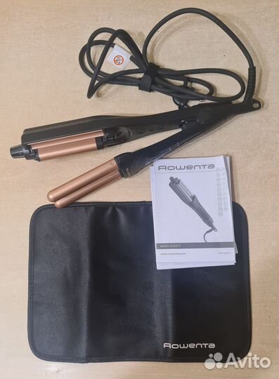 Плойка щипцы для завивки rowenta 4in1 waves addict