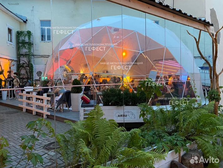 Геокупол, производство глэмпинг шатров