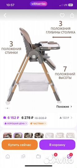 Стульчик для кормления