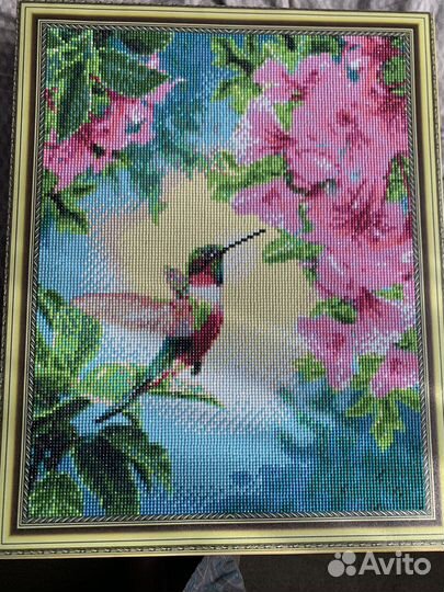 Алмазная мозаика на подрамнике