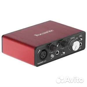 Внешняя звуковая карта focusrite