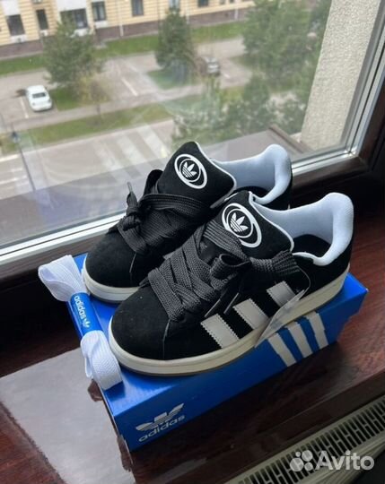 Adidas Campus 00s Black White Gum