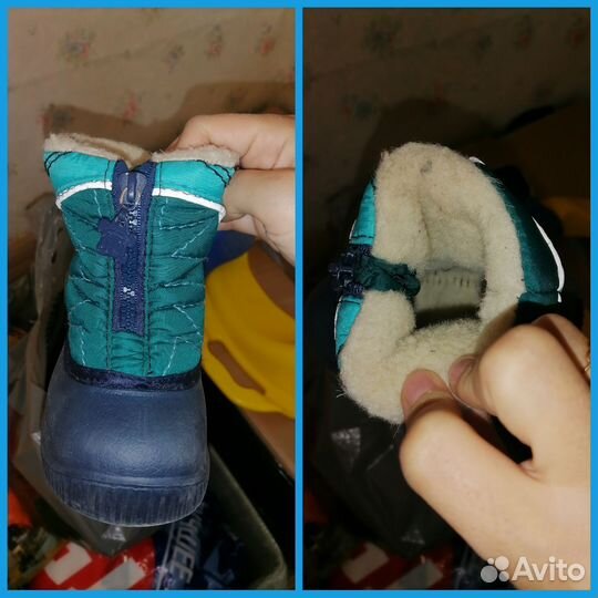 Зимние детские сапожки