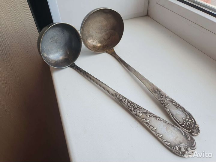 Половник мельхиоровый СССР