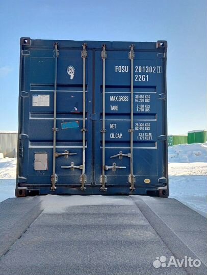Морской контейнер бу и новый