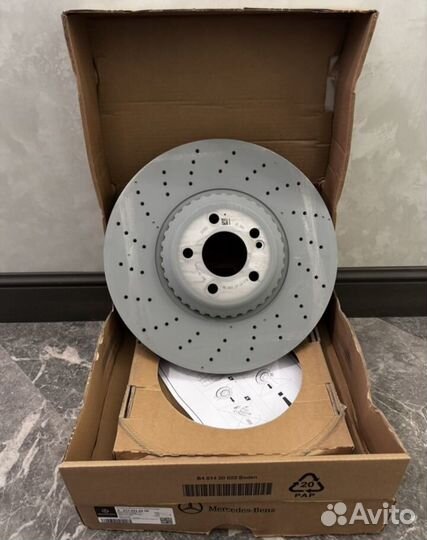 Тормозной диск перед E53 Mercedes