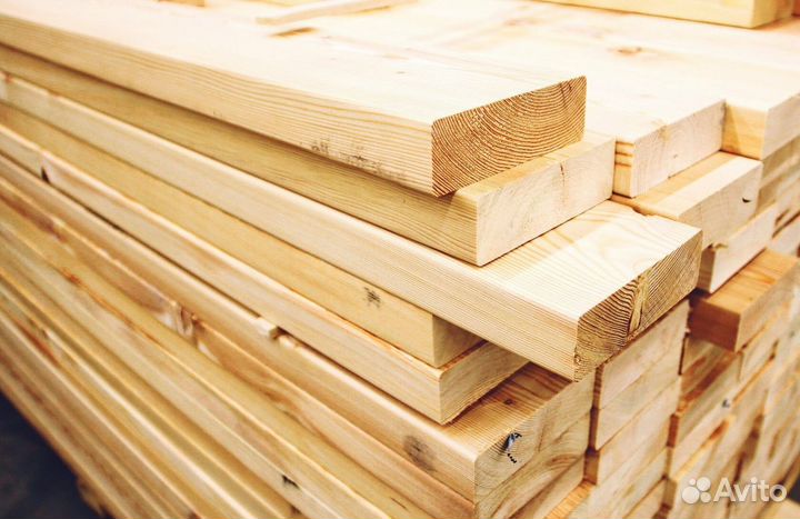 Доска сухая строганная хвоя