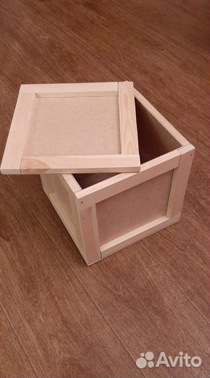 Ящики деревянные для посылки, подарка