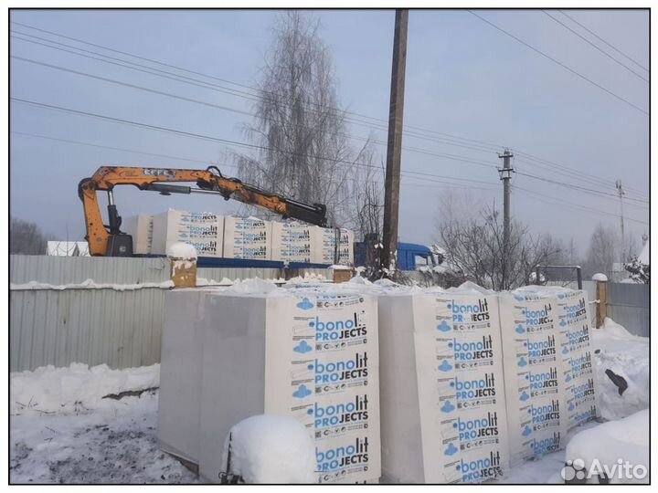 Газосиликатные блоки 600x300x200