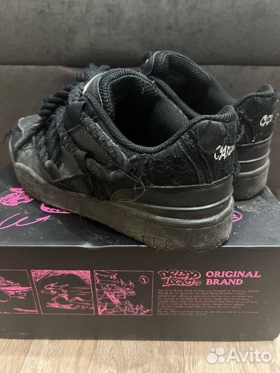 Кроссовки унисекс cat&sofa 44 черные