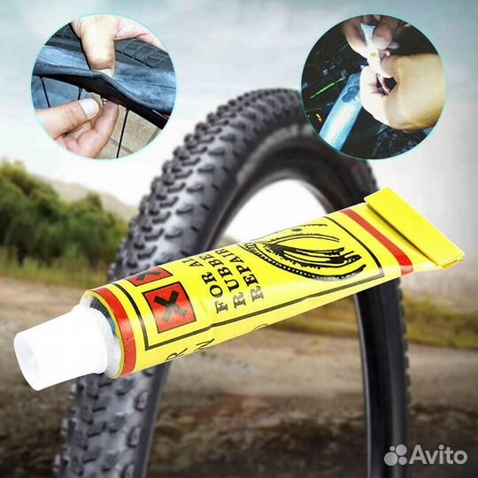 Велосипед клей для камер